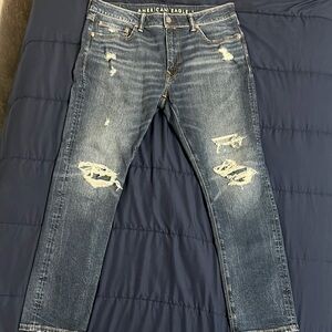 American Eagle Outfitters Classic Blue Denim Jeans